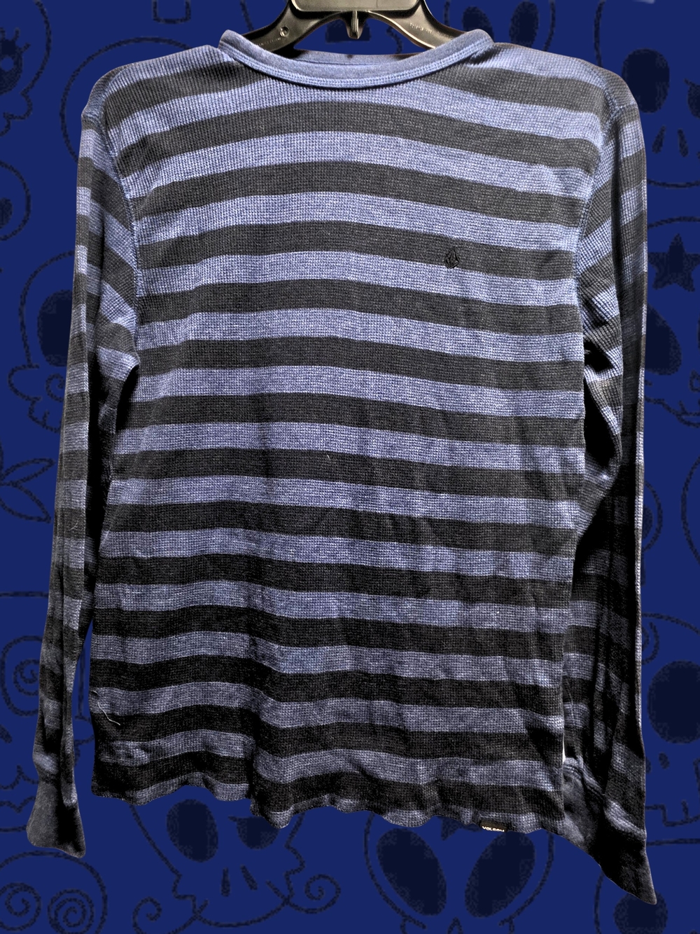 Volcom Striped Waffle Knit Thermal